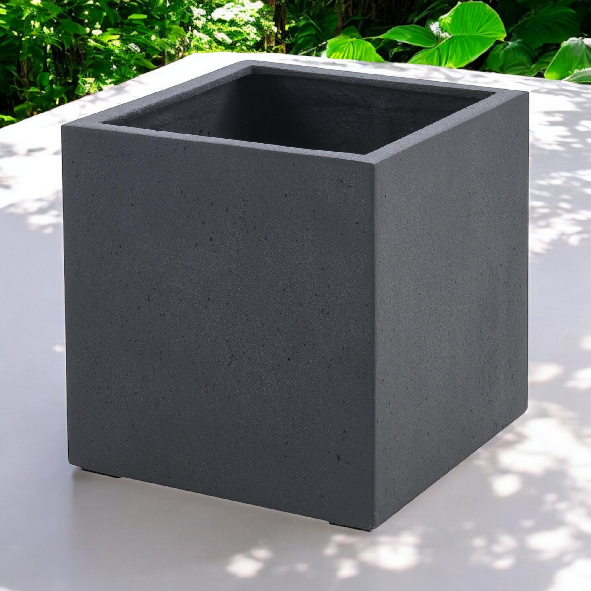 Pot Grigio Cube Antraciet | Online kopen bij Plant & Bomenshop