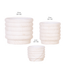 Kolibri Home | Combi deal - Marble Light potten - 6 cm, 9 cm en 12 cm