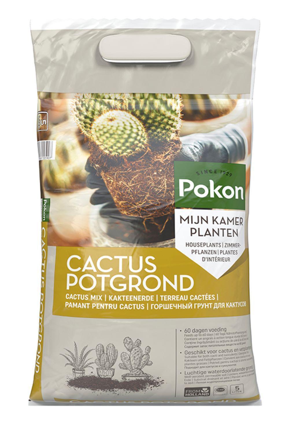 Pokon | Cactus Potgrond 5L koop je bij Plant & Bomenshop