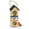 Vogelvoederhuisje kopen bij Plant & Bomeshop - Chalet Feeder Vogelhuisje - 500 gram - Roodborstjes