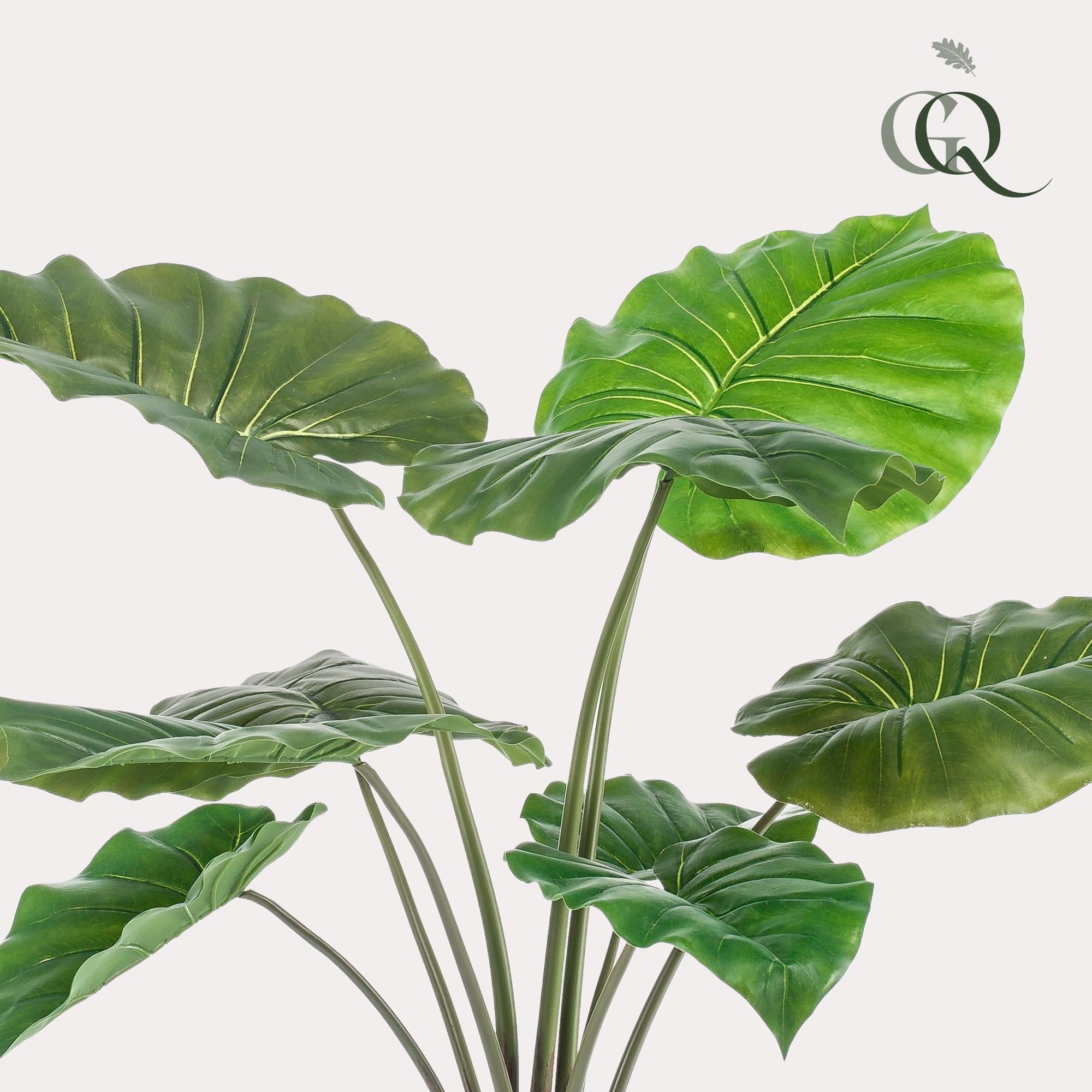 Kunstplant Alocasia - Olifantsoor 70 cm - Altijd groen