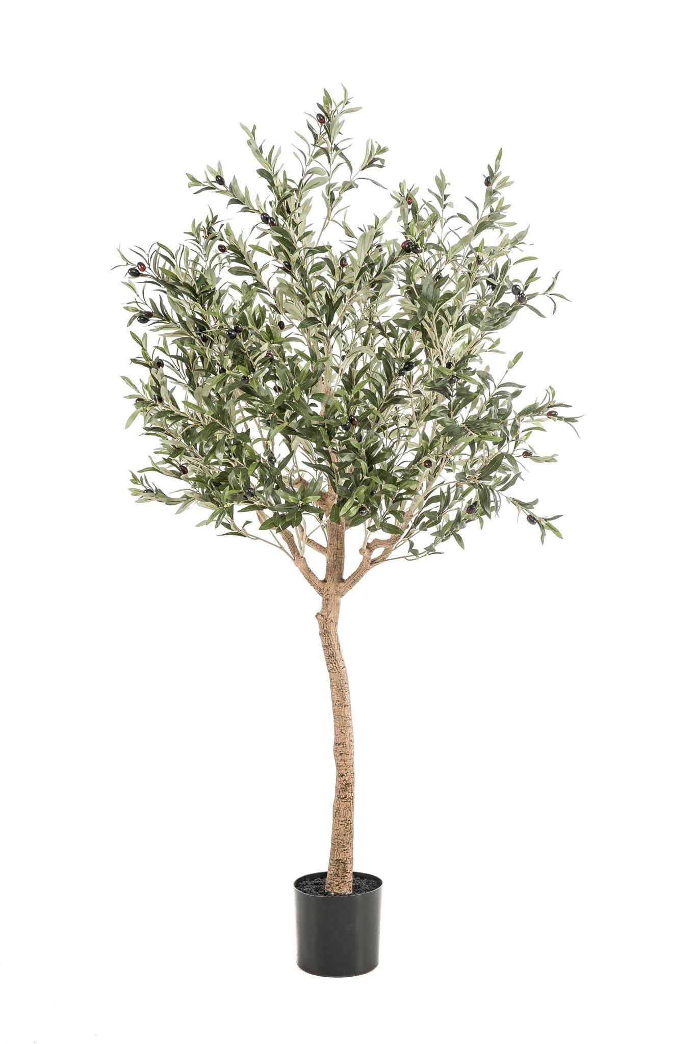 Kunst Olijfboom - Olea Europaea - 180 cm - Mediterrane sfeer in huis