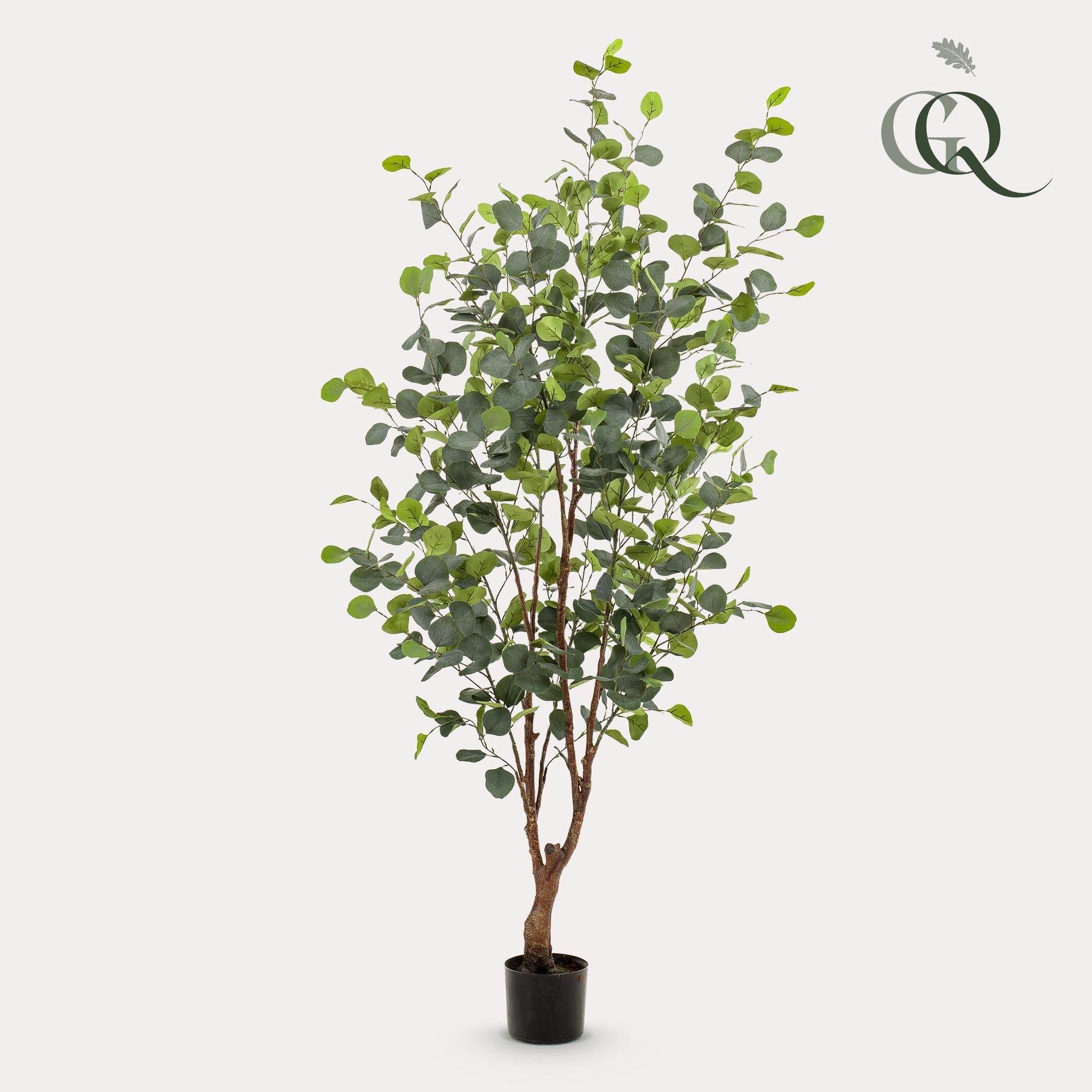 Kunstplant Eucalyptus - Blauwe Gomboom 140 cm - Luxe decoratie