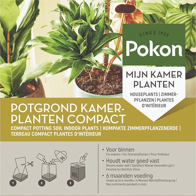 Pokon | Kamerplanten Kokos Potgrond Compact 10L koop je bij Pant & Bomenshop