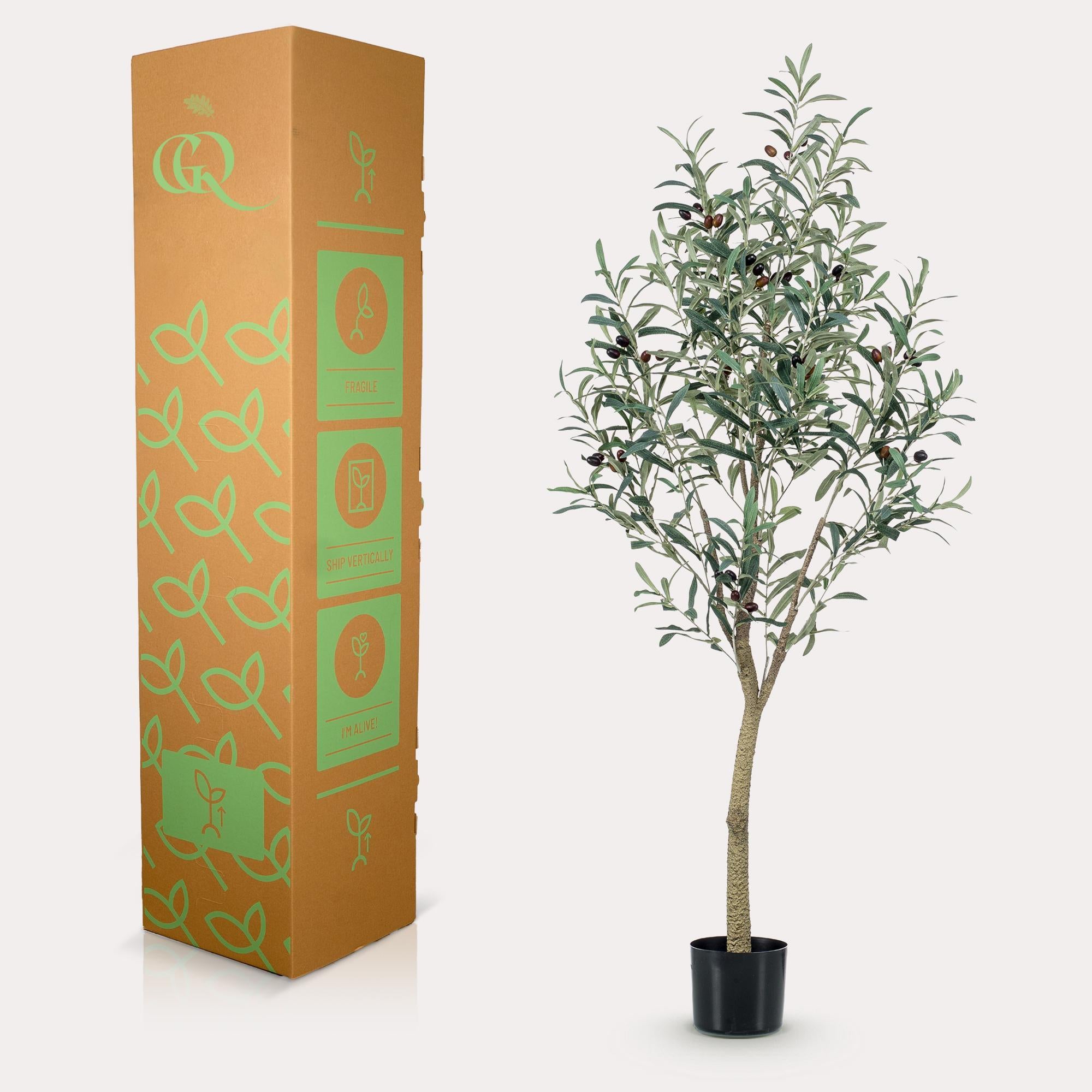 Olea Europaea Kunst Olijfboom - 140 cm - Mediterrane sfeer