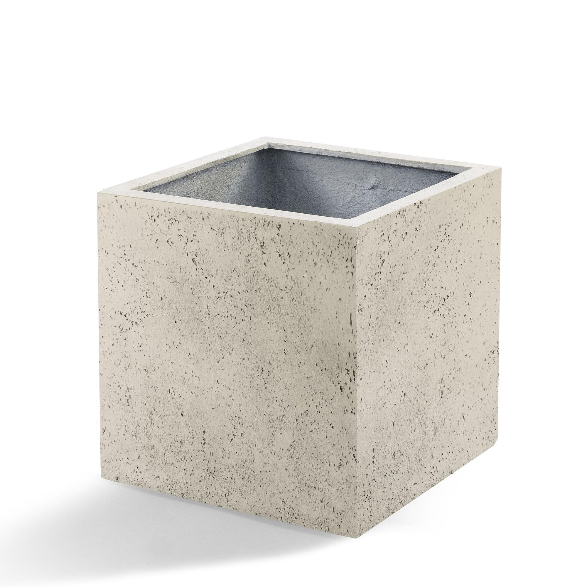 Pot Grigo Cube Antique White – Luxe en stijlvol voor jouw tuin