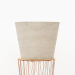 Bucket Beige Washed Bloempot - Ficonstone pot kopen