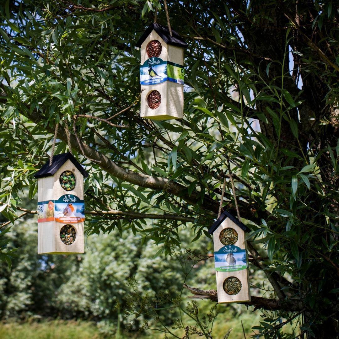 Vogelvoederhuisje | Chalet Feeder Vogelhuisje - 500 gram - Meesjes