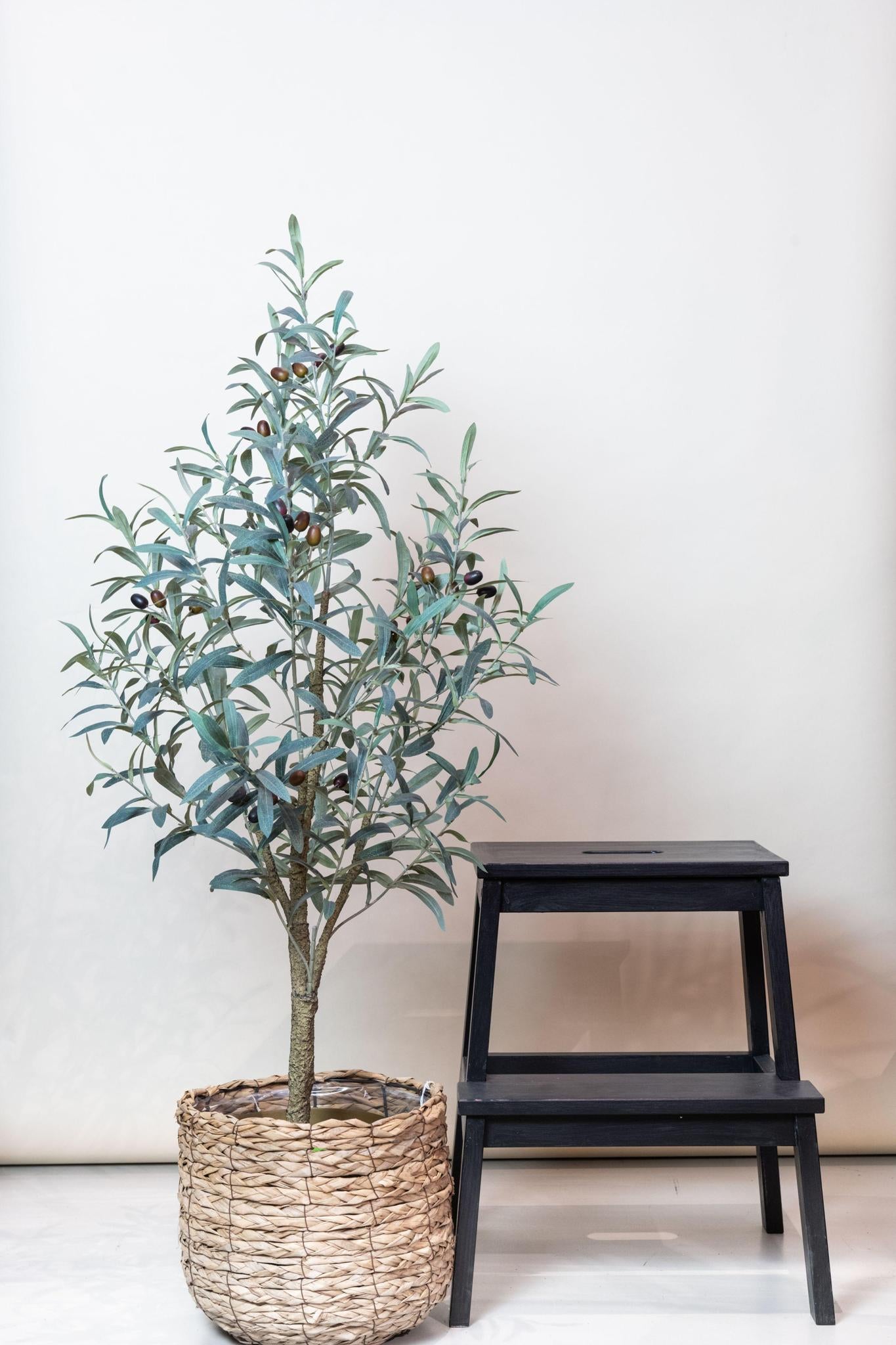 Kunst Olijfboom - Olea Europaea - 115 cm - Voor een groene sfeer