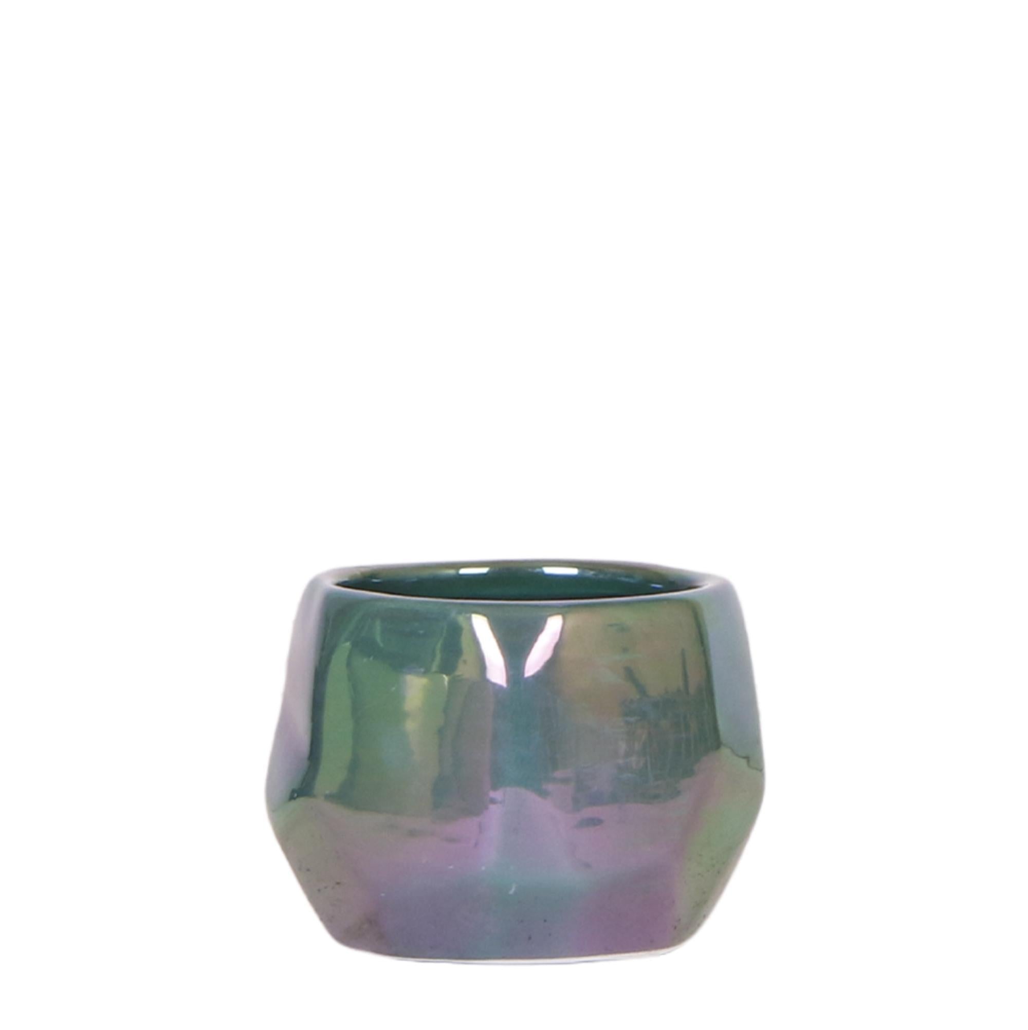 Kolibri Home I Pearl pot - Green -  Ø6cm en Ø9cm