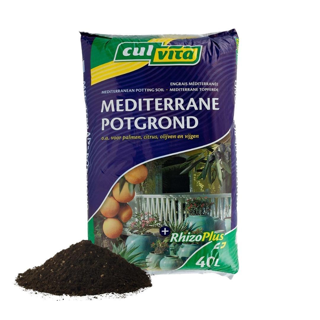 Culvita | Mediterrane Potgrond 40 Liter met RhizoPlus koop je bij Plant & Bomenshop